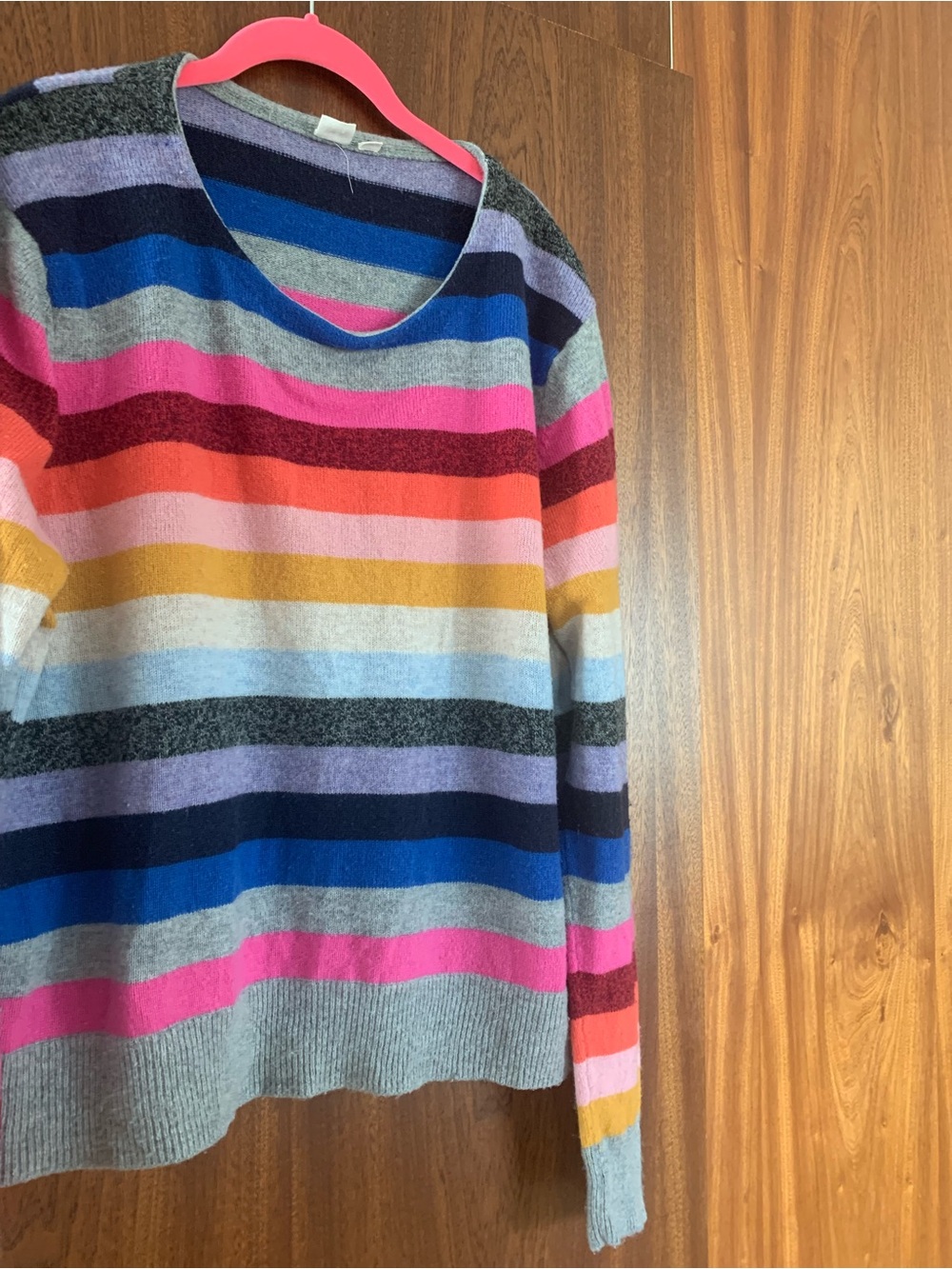 GAP color block strip sweater - Picture 6 of 7